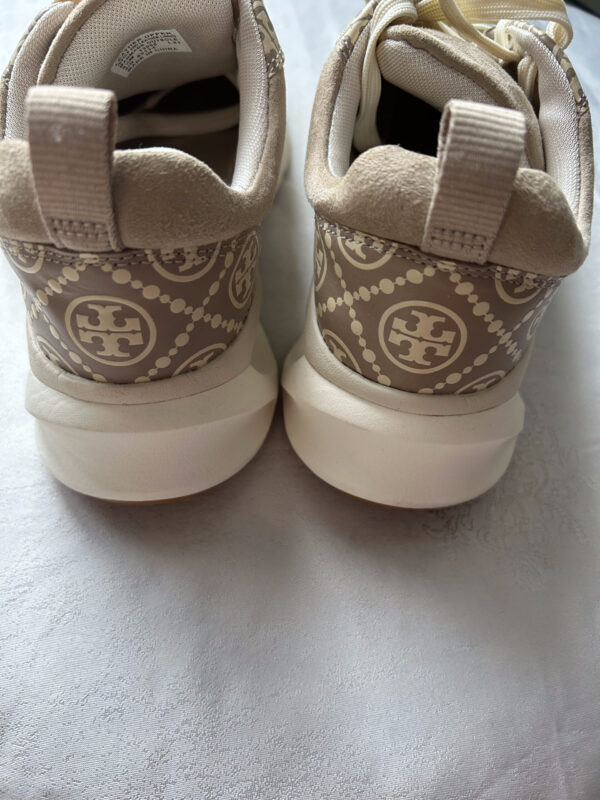26 TB(2) Tory Burch Monogram Good Luck Trainer Sneakers