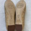 3 TB(1) Tory Burch Chelsea Ballet Flat Leather Stitched