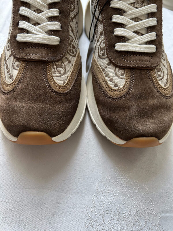 33 TB(1) Tory Burch Monogram Good Luck Trainer Sneakers