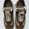 33 TB(4) Tory Burch Monogram Good Luck Trainer Sneakers