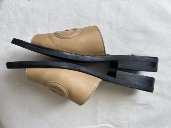 Salvatore Ferragamo Leather Flat Sandals