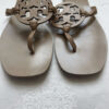 Tory Burch Square Toe Miller Sandals