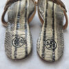 Tory Burch Miller Snake Print Flat Sandals