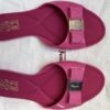 72 Salvatore Ferragamo Salvatore Ferragamo Jelly & Bow Slude Sandals