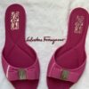 72 Salvatore Ferragamo (1) Salvatore Ferragamo Jelly & Bow Slude Sandals