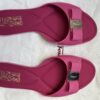 72 Salvatore Ferragamo Salvatore Ferragamo Jelly & Bow Slude Sandals